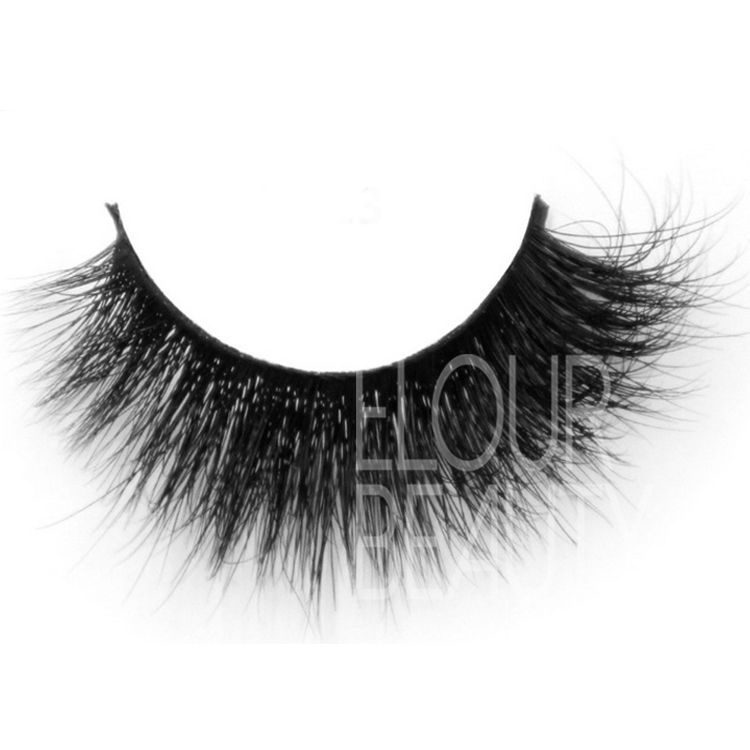 Siberian 3d wholesale mink eyelash with custom box & fast delivery ES41